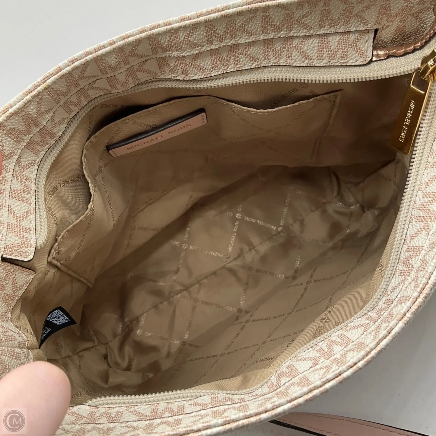 Crossbody Designer By Michael Kors, Size: Medium