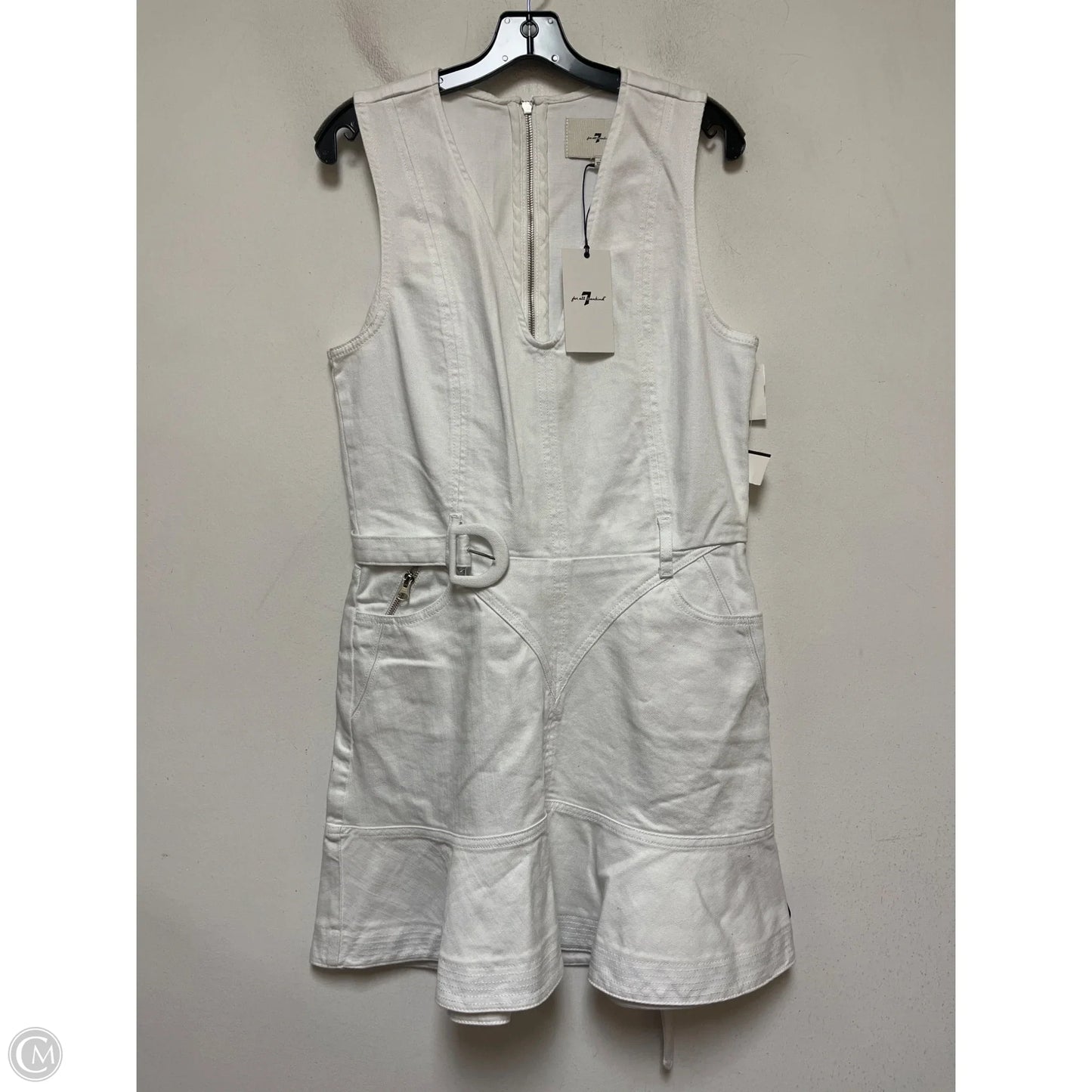 Dress Casual Short By 7 For All Mankind In White, Size: Xl