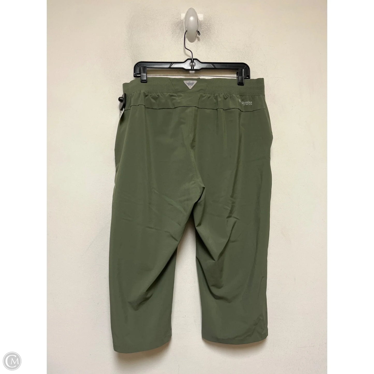 Athletic Capris By Columbia In Green, Size: L