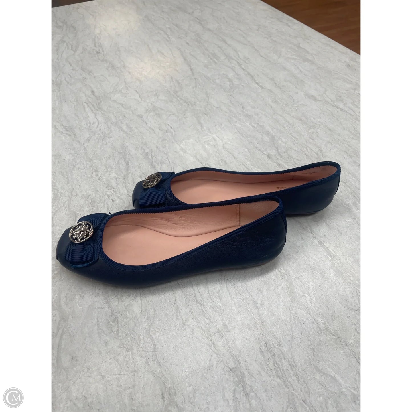 Shoes Designer By Kate Spade In Blue, Size: 6.5