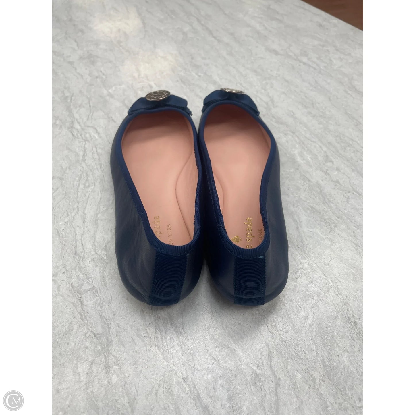 Shoes Designer By Kate Spade In Blue, Size: 6.5