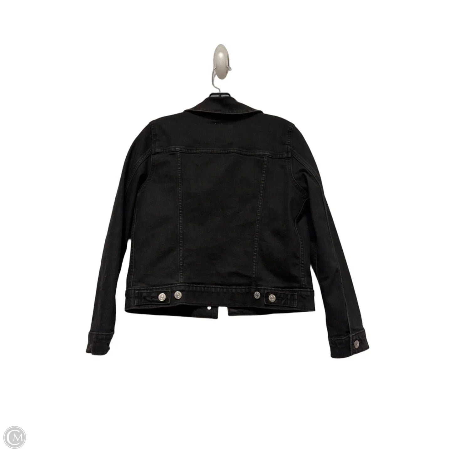 Jacket Denim By Levis In Black, Size: Xs