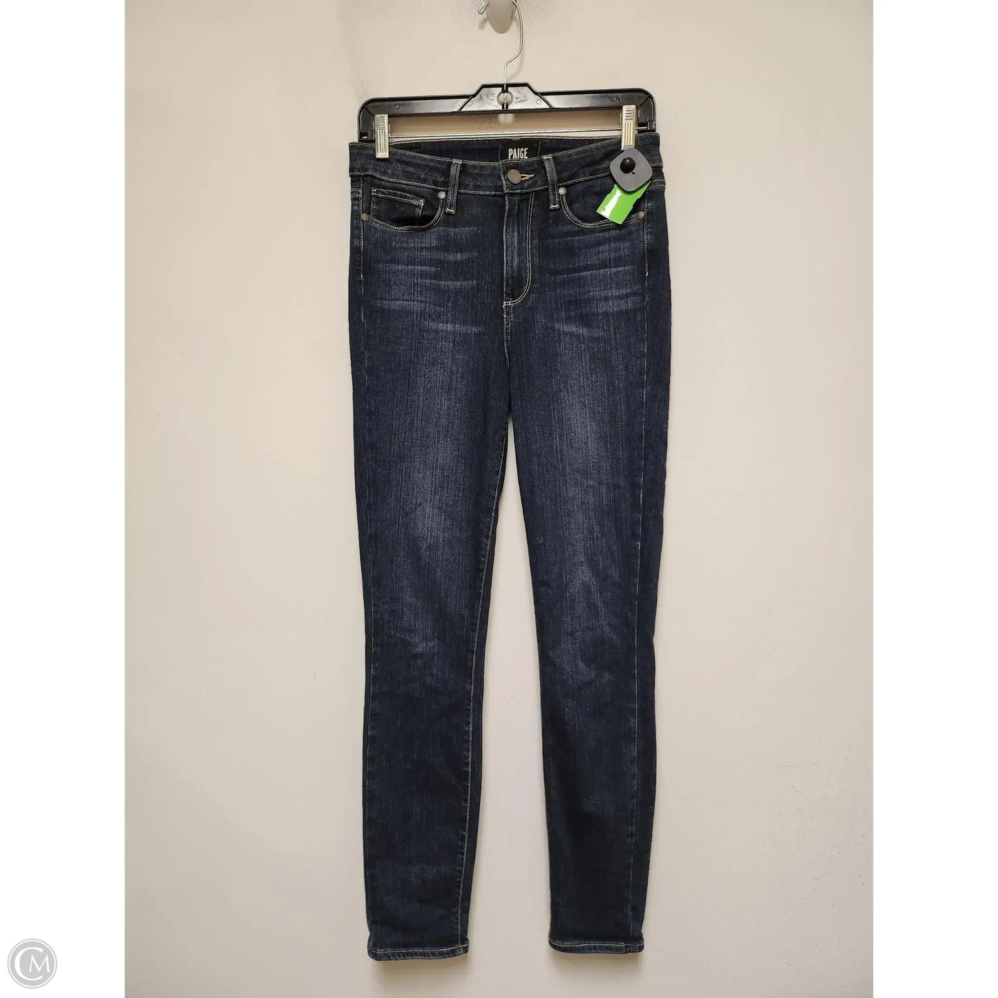 Jeans Skinny By Paige In Blue Denim, Size: 6