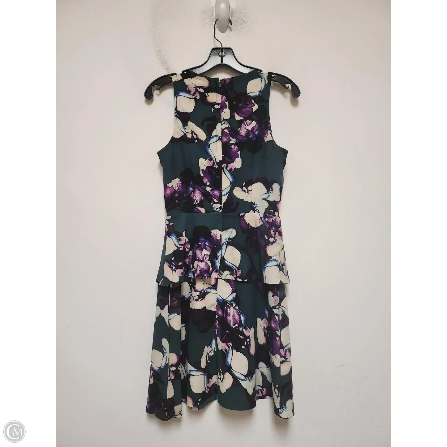Dress Casual Midi By Banana Republic In Floral Print, Size: Xs
