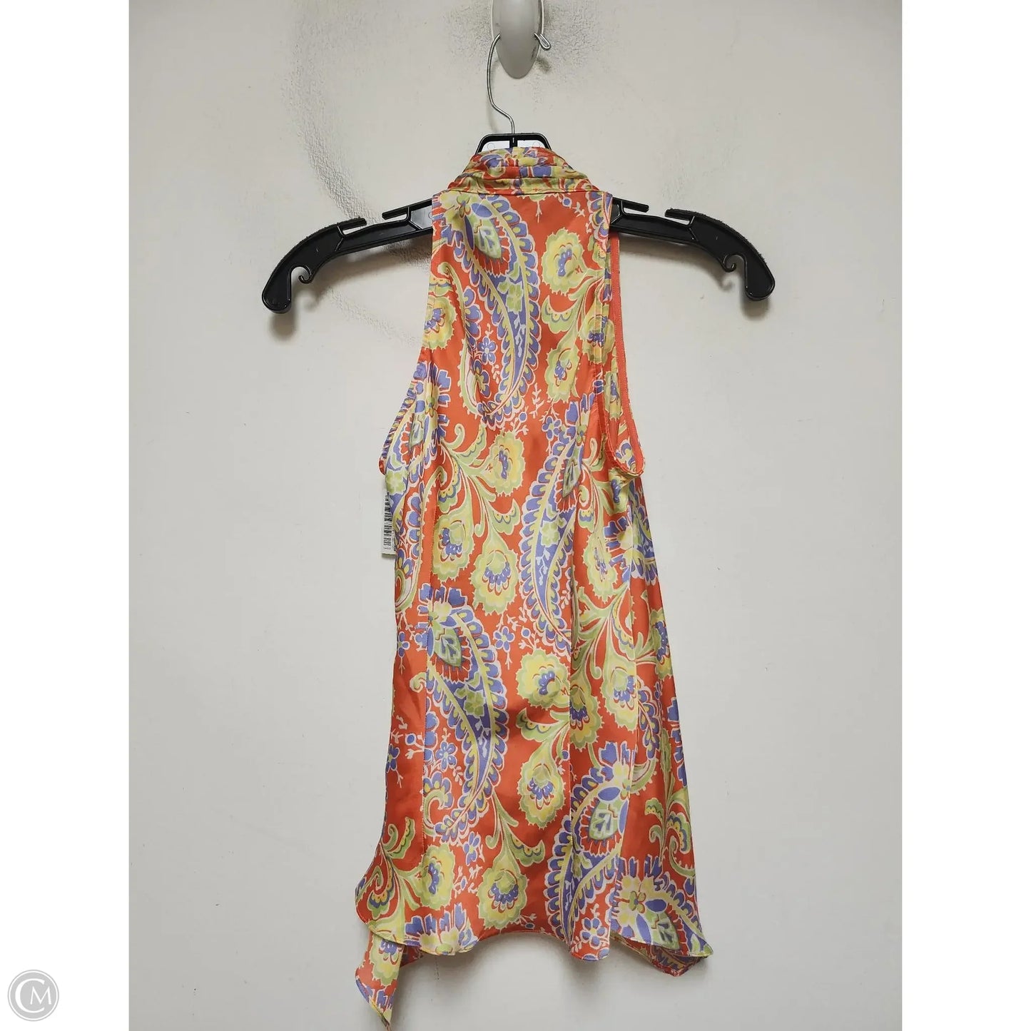 Top Sleeveless By Lauren By Ralph Lauren In Floral Print, Size: Xsp