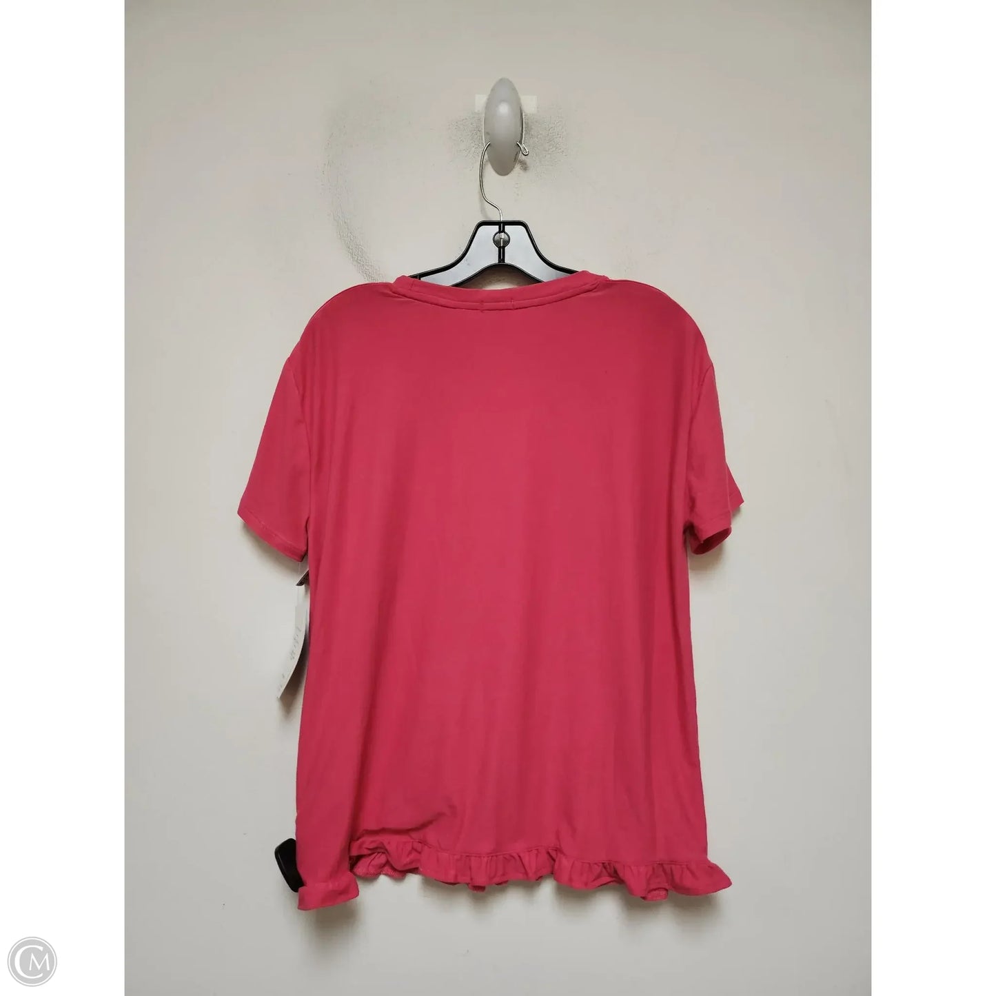 Top Short Sleeve Basic By Crown And Ivy In Pink, Size: S