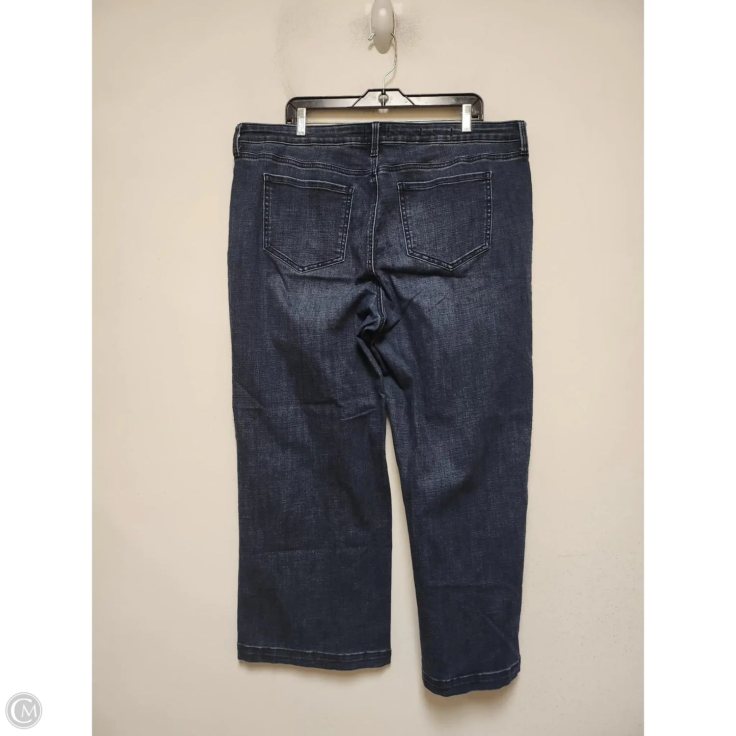 Jeans Wide Leg By Not Your Daughters Jeans In Blue Denim, Size: 16