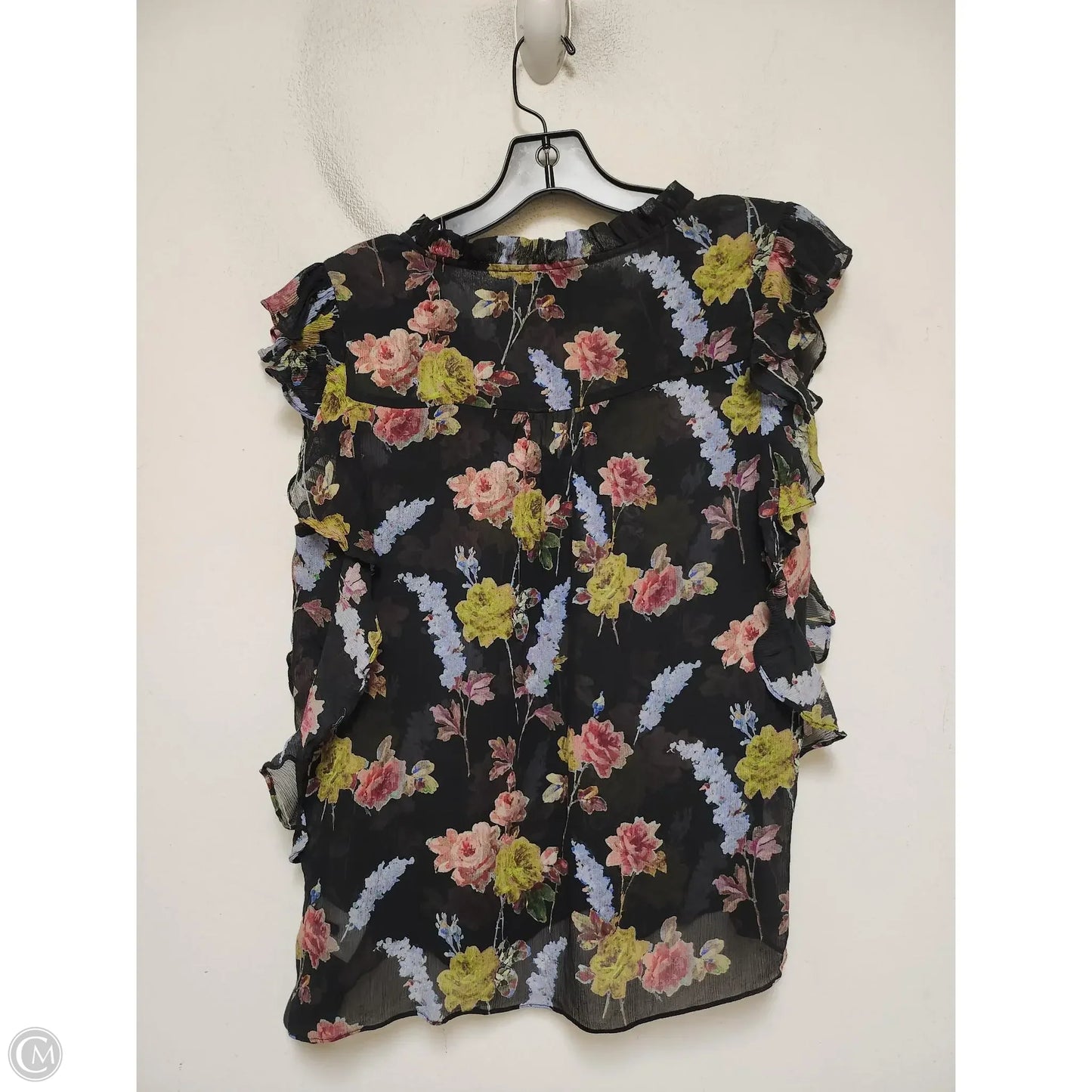 Top Sleeveless By Paige In Floral Print, Size: S