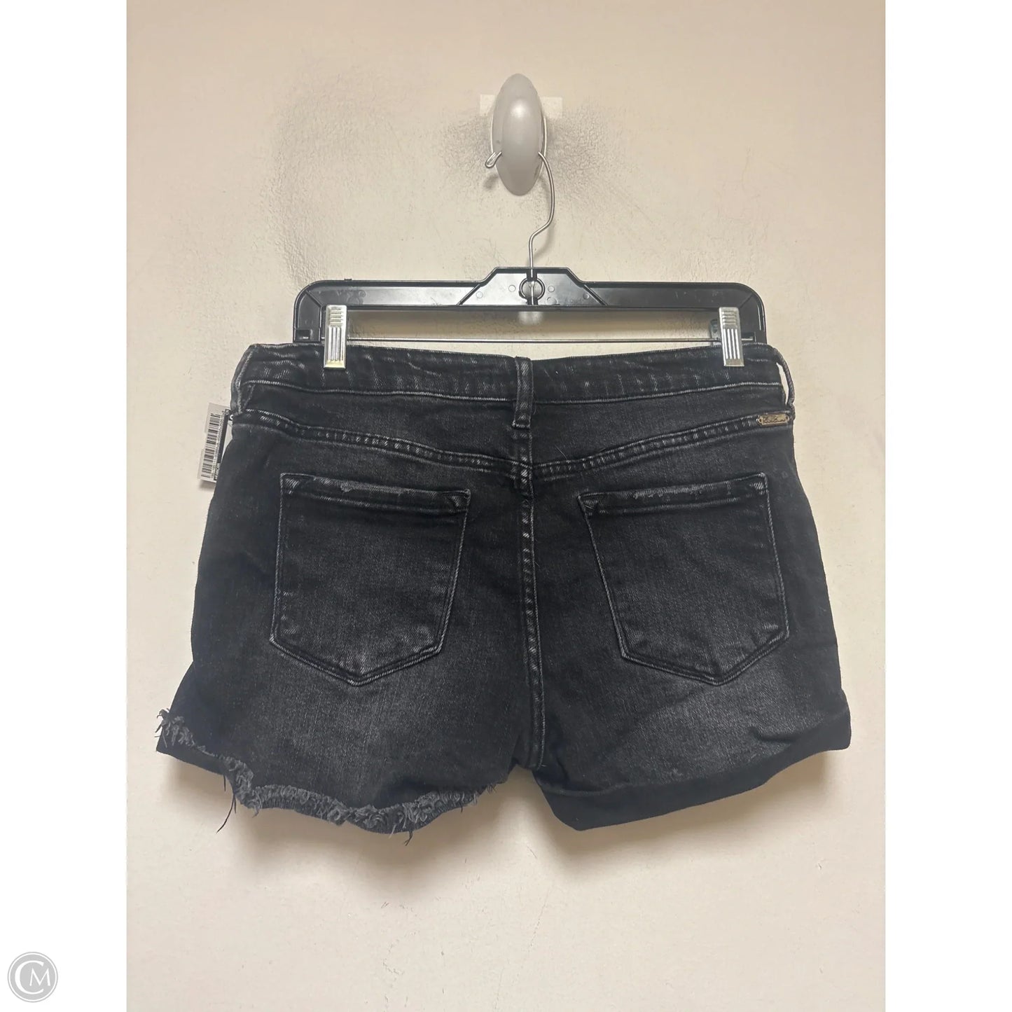 Shorts By Kancan In Black Denim, Size: 8