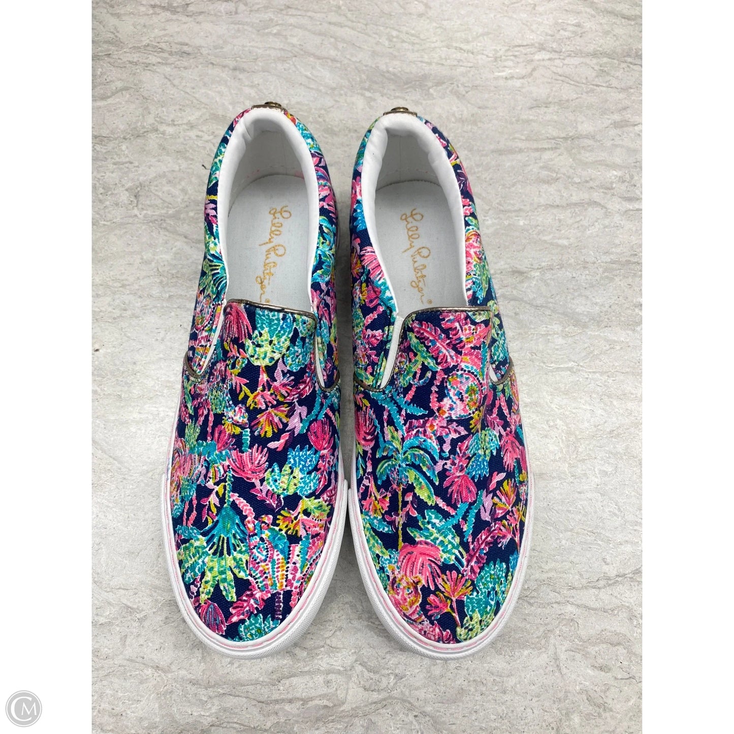 Shoes Designer By Lilly Pulitzer In Multi-colored, Size: 8