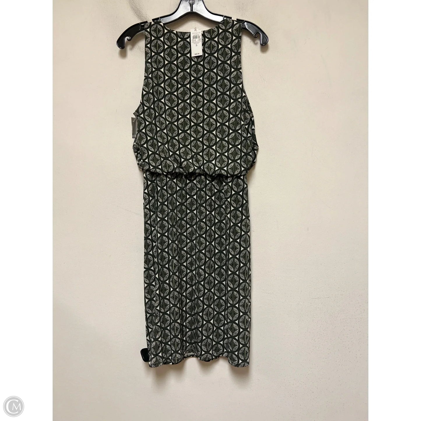 Dress Casual Short By Ann Taylor In Green, Size: S