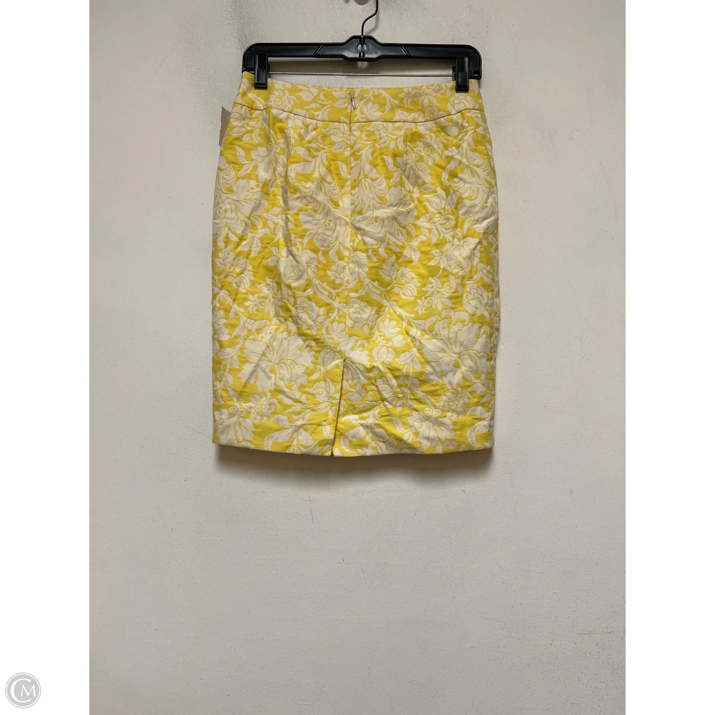 Skirt Mini & Short By Ann Taylor In Yellow, Size: 0