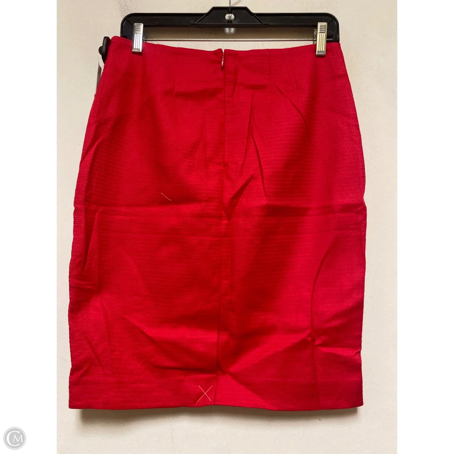 Skirt Midi By Ann Taylor In Red, Size: 2