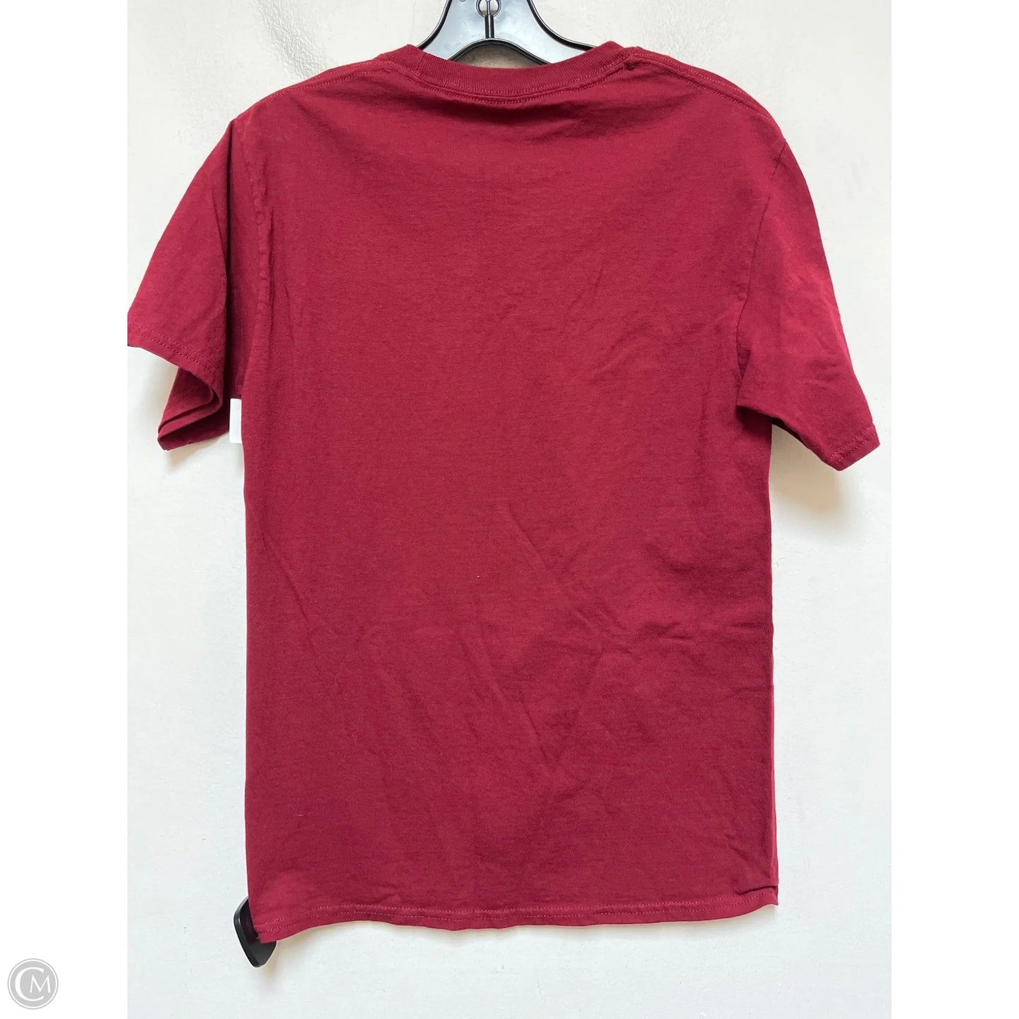 Top Short Sleeve Basic By Walt Disney In Red, Size: S
