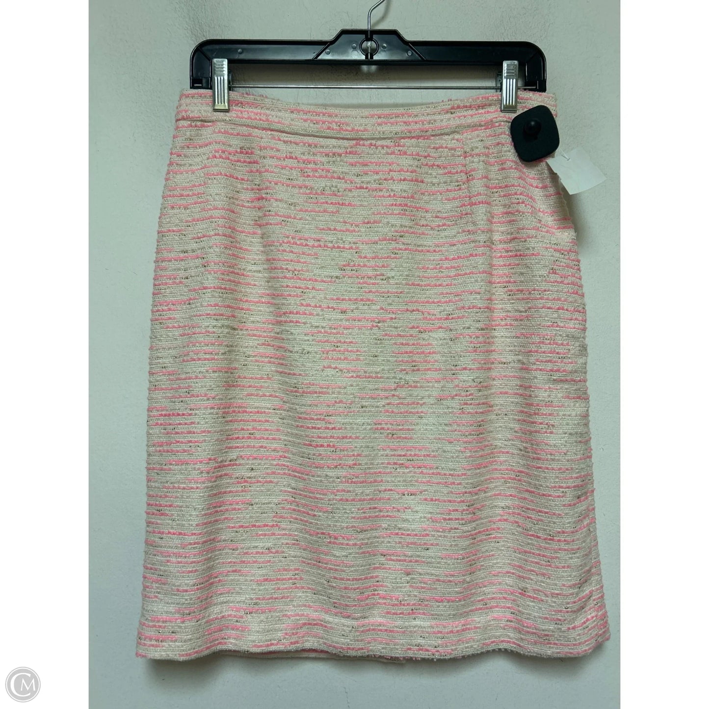 Skirt Designer By Lilly Pulitzer In Pink & White, Size: 8