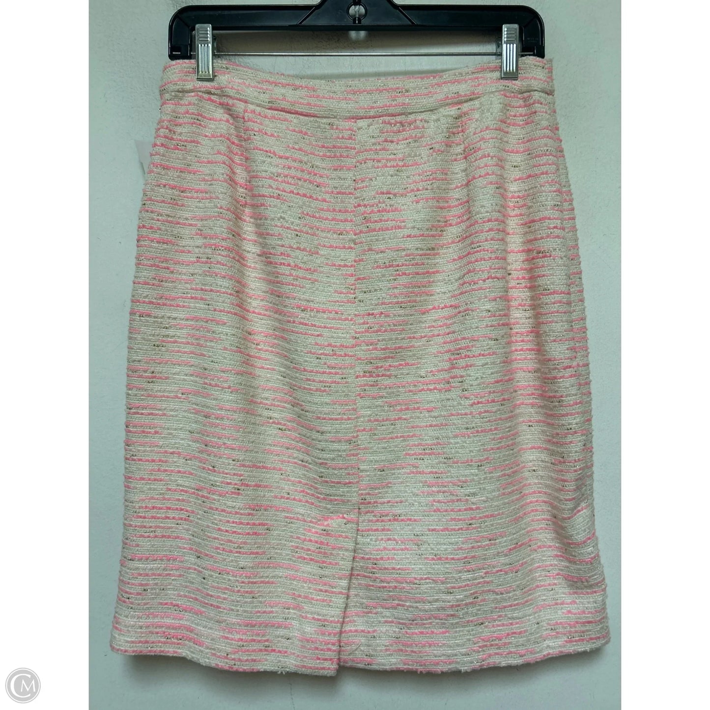 Skirt Designer By Lilly Pulitzer In Pink & White, Size: 8