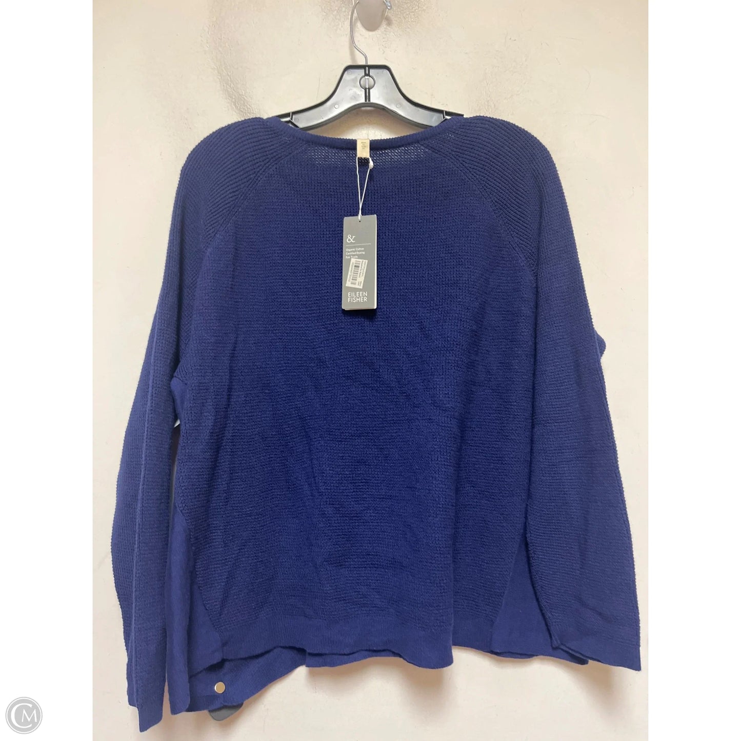 Sweater By Eileen Fisher In Blue, Size: Lp