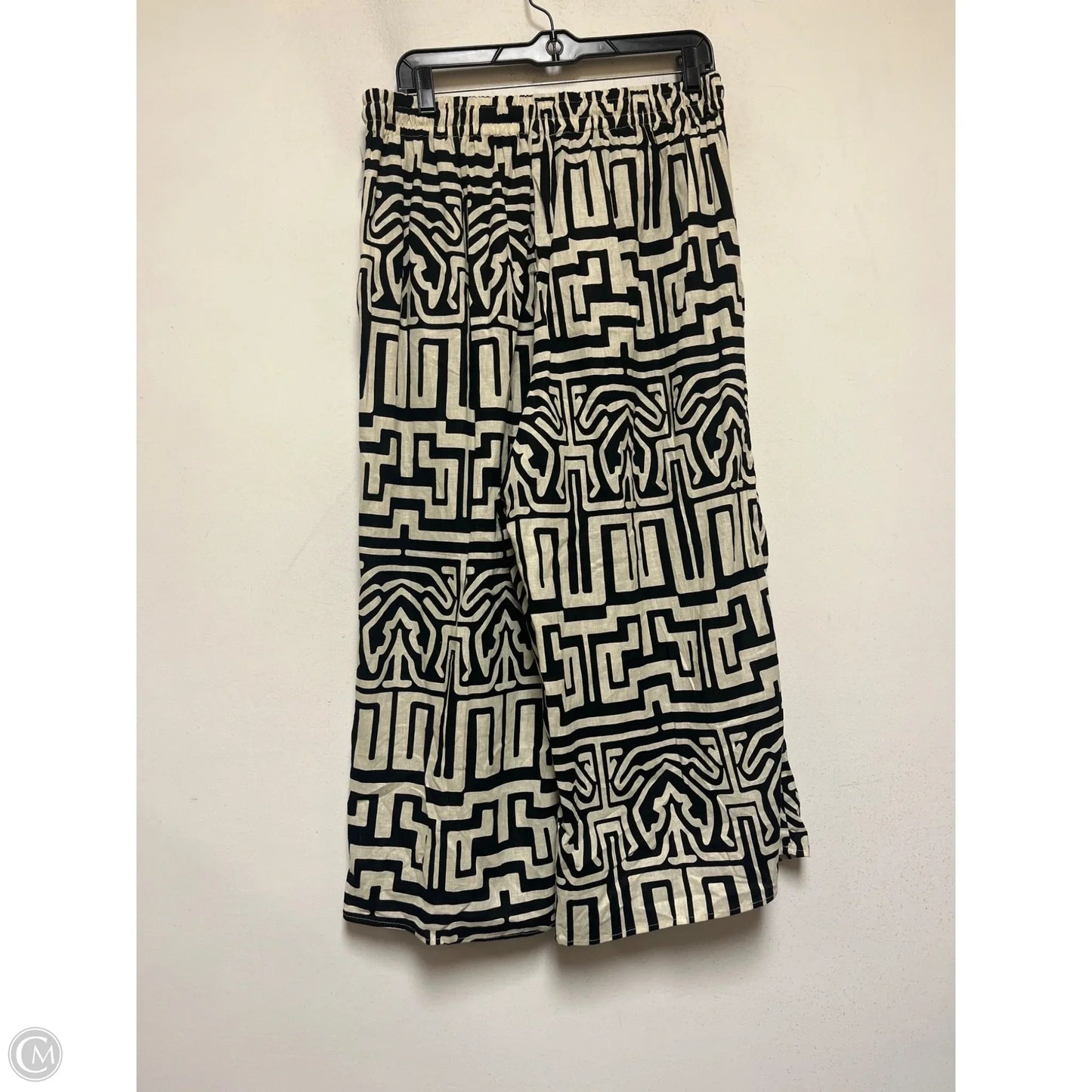 Pants Wide Leg By Rachel Zoe In Black & Tan, Size: 16