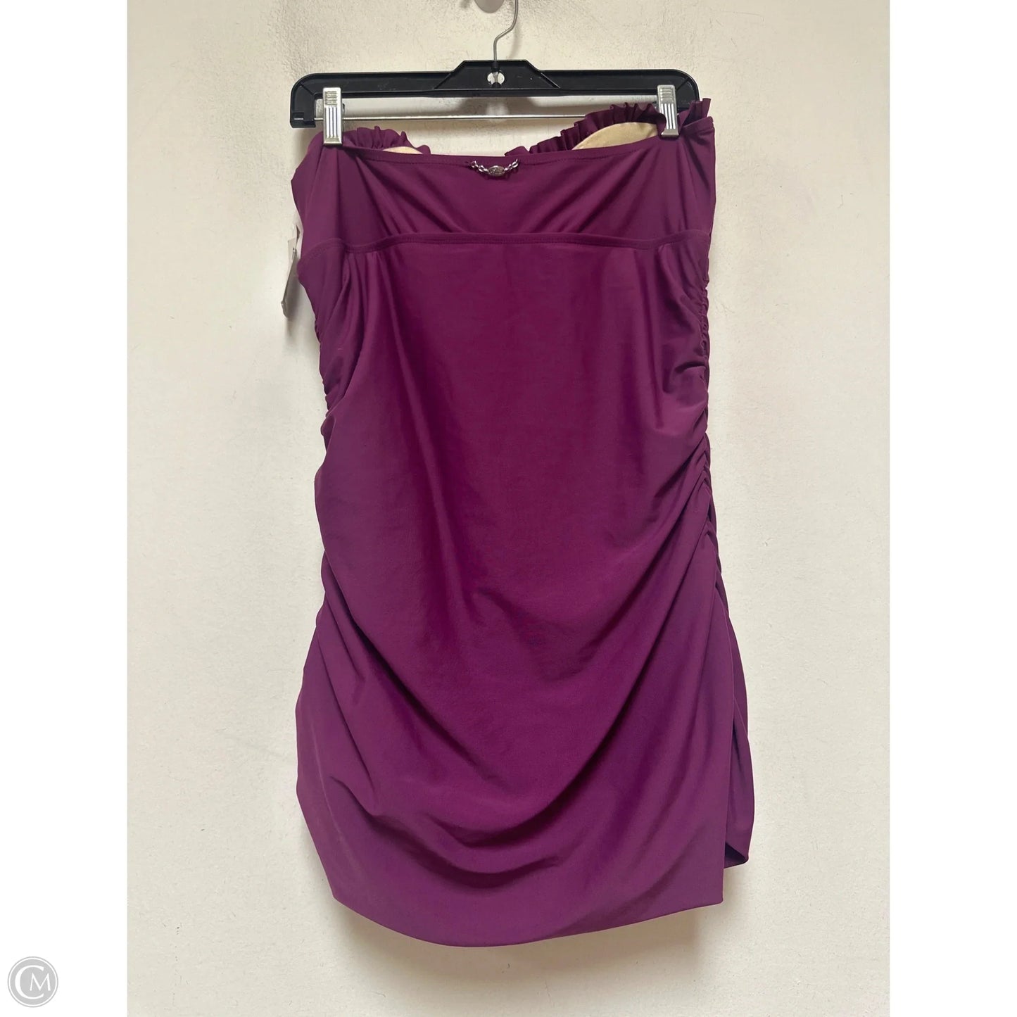 Swimsuit By Betsey Johnson In Purple, Size: Xl