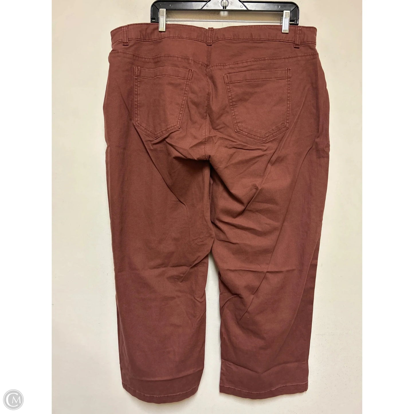 Pants Wide Leg By Old Navy In Brown, Size: 20