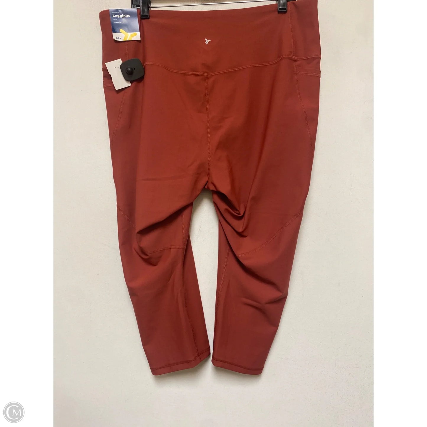 Athletic Leggings By Old Navy In Orange, Size: Xxl