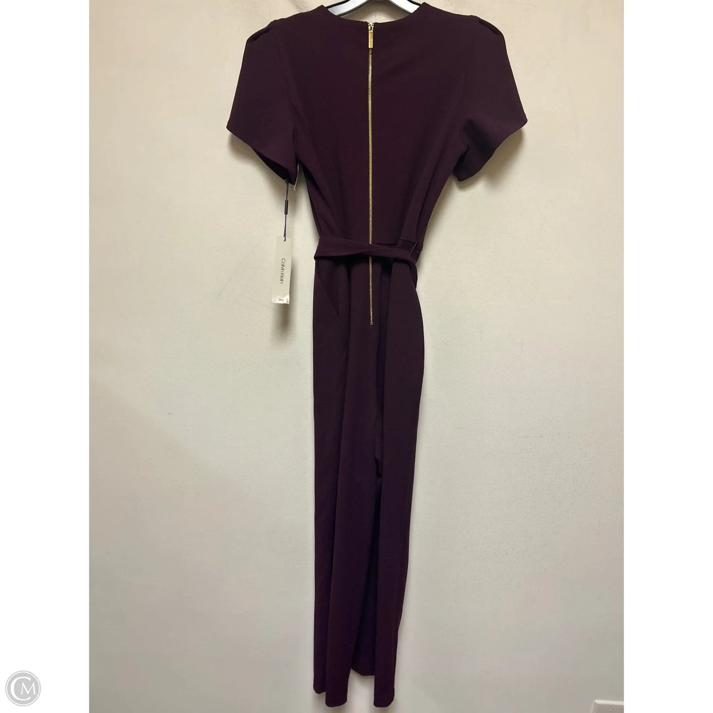 Jumpsuit By Calvin Klein In Purple, Size: M