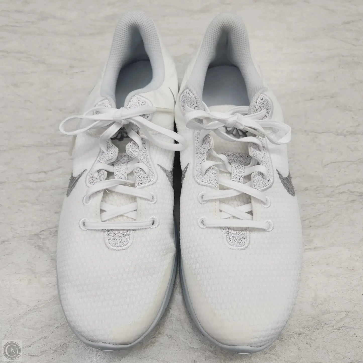 Shoes Athletic By Nike In White, Size: 12