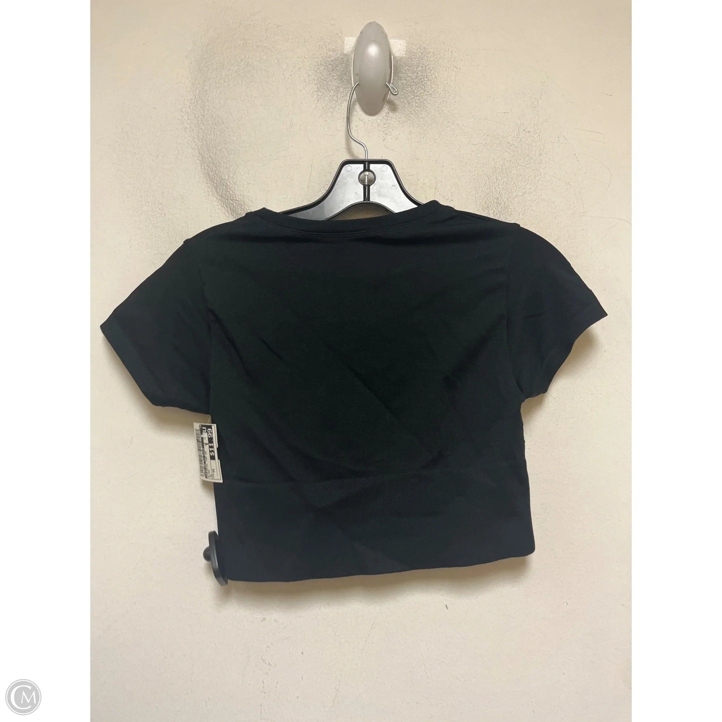 Athletic Top Short Sleeve By Offline By Aerie In Black, Size: Xs