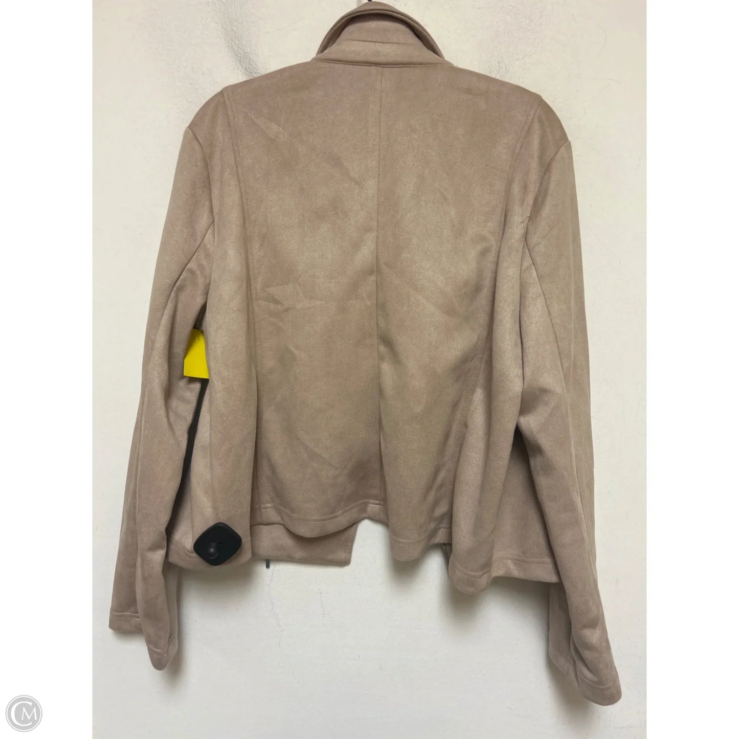 Blazer By Soho Apparel In Tan, Size: L
