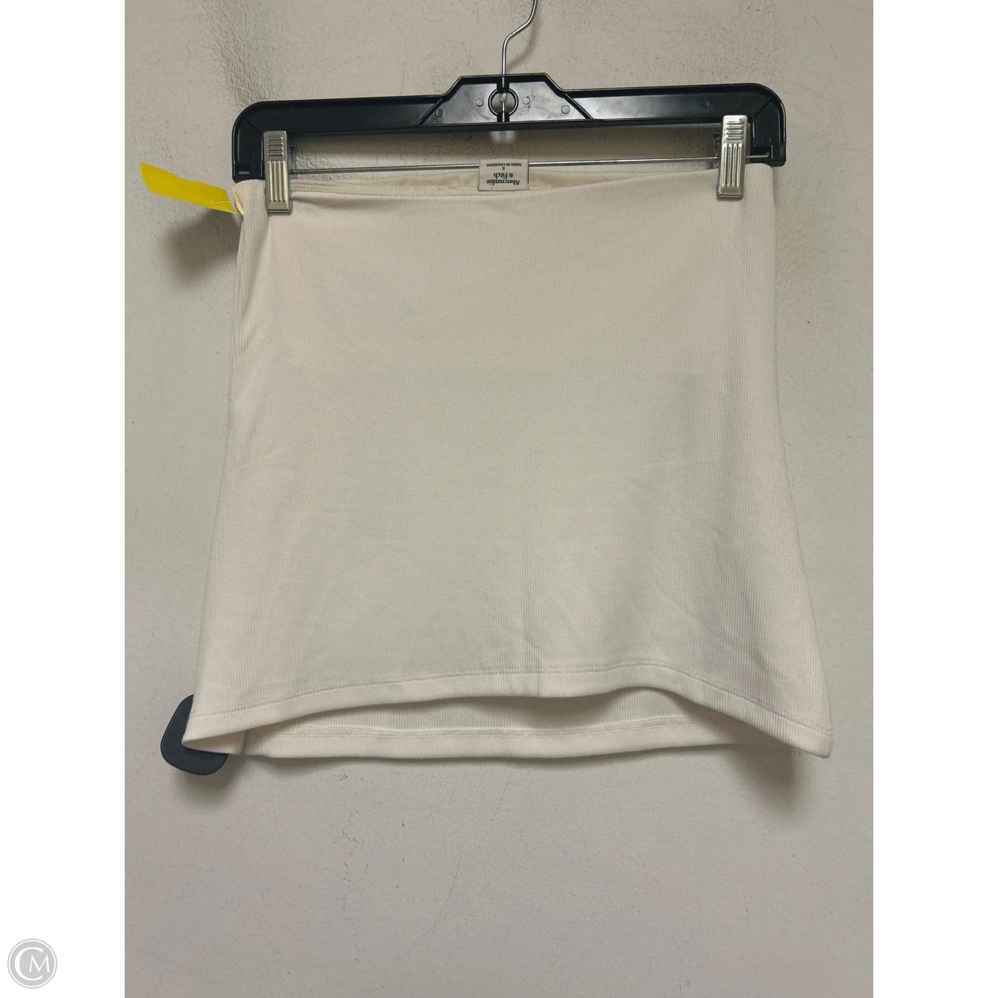Top Sleeveless By Abercrombie And Fitch In Cream, Size: S