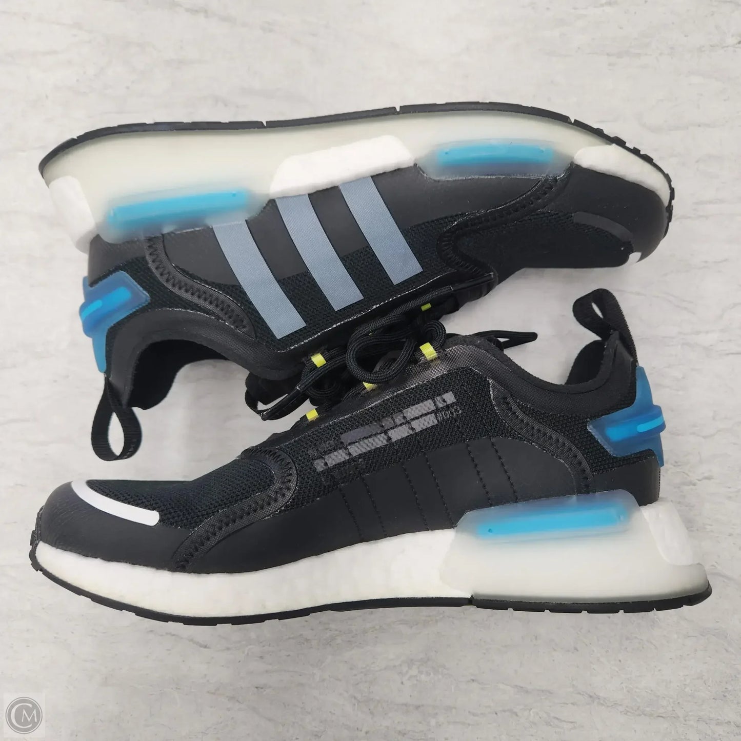 Shoes Athletic By Adidas In Black & Blue, Size: 6.5