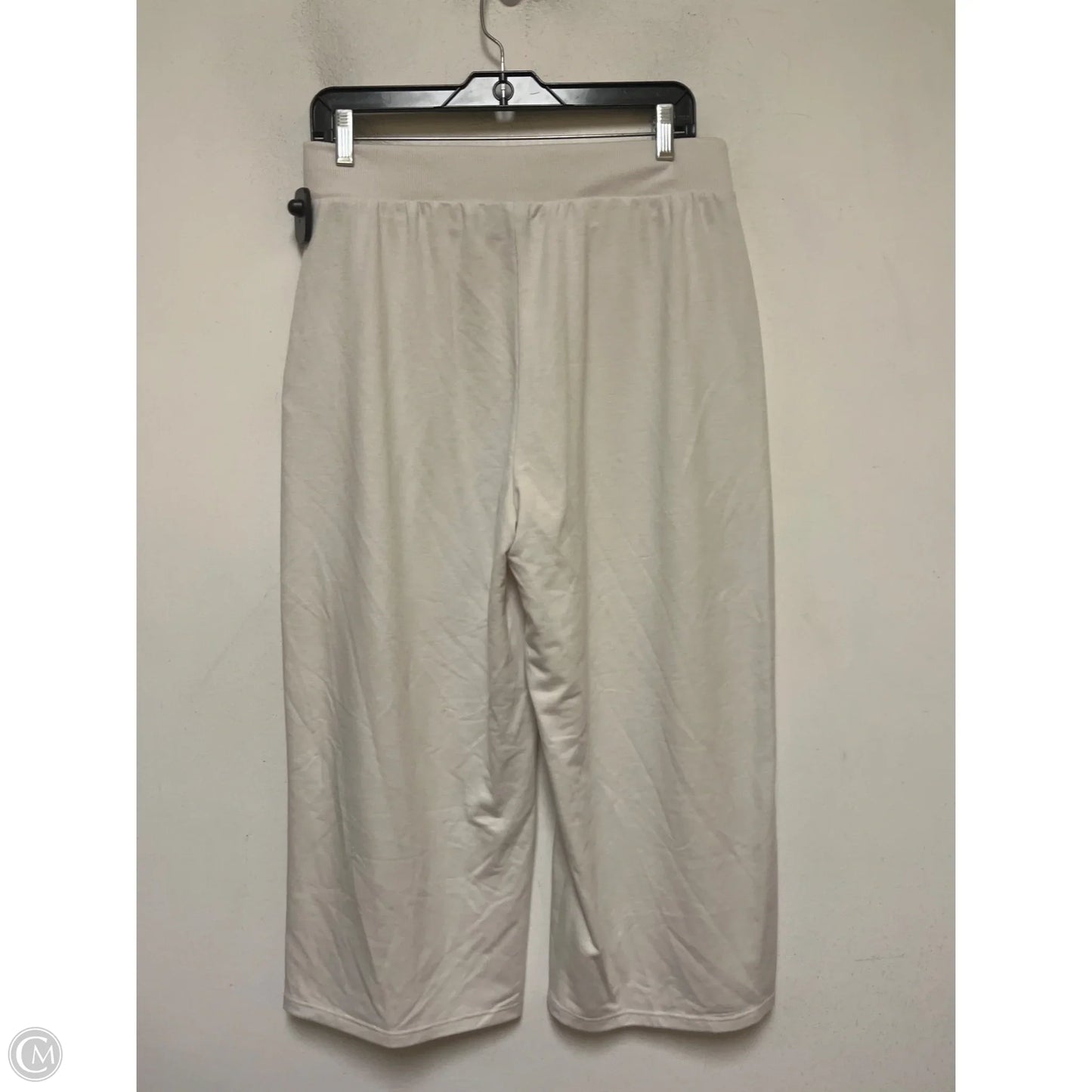 Athletic Pants By Dkny In Cream, Size: M