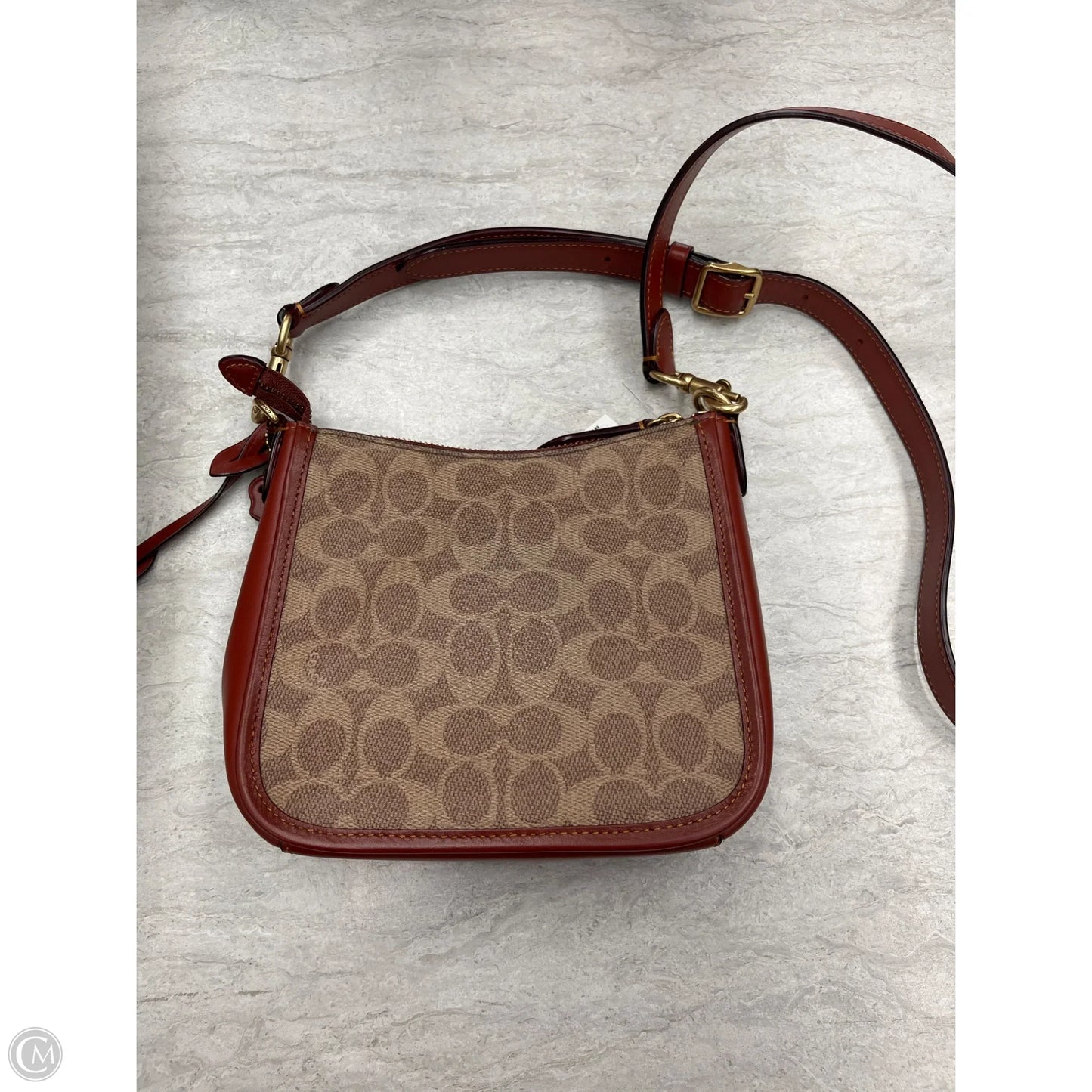 Crossbody Designer By Coach, Size: Small