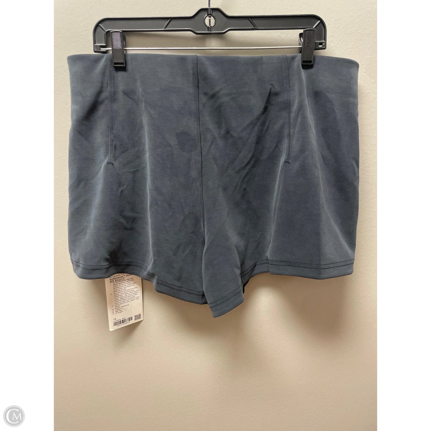Athletic Shorts By Lululemon In Grey, Size: 14