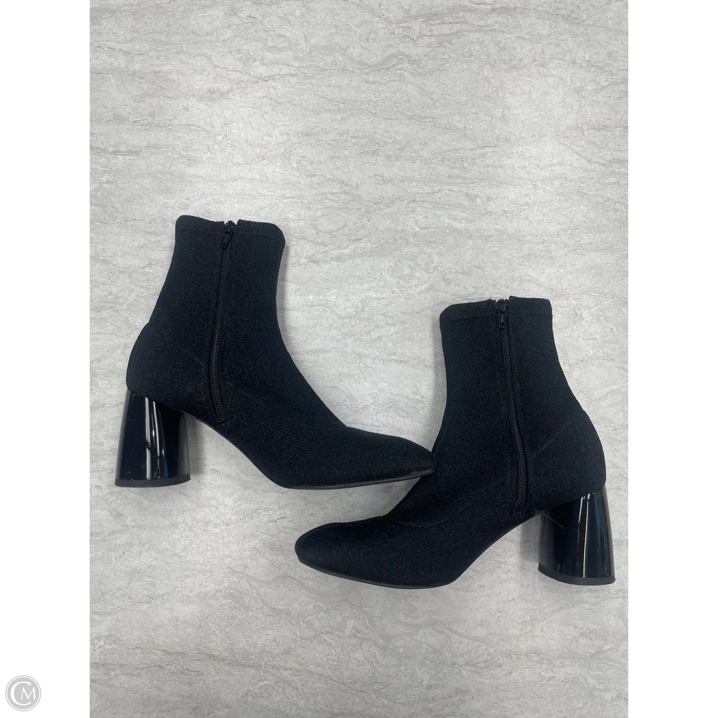 Boots Ankle Heels By Free People In Black, Size: 7.5