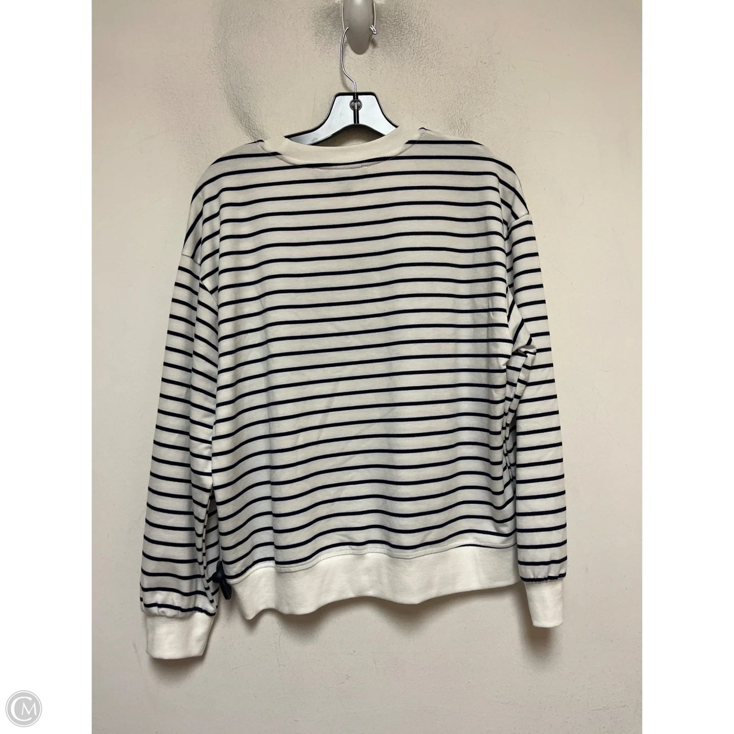 Top Long Sleeve By Clothes Mentor In Striped Pattern, Size: S