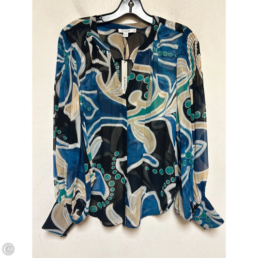 Top Long Sleeve By Chicos In Multi-colored, Size: S