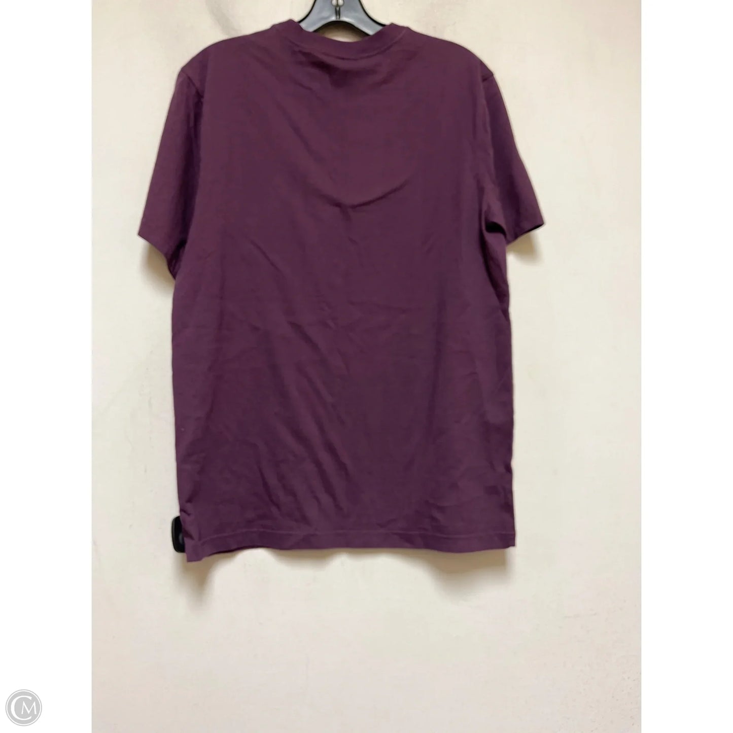 Top Short Sleeve Basic By Disney In Purple, Size: S