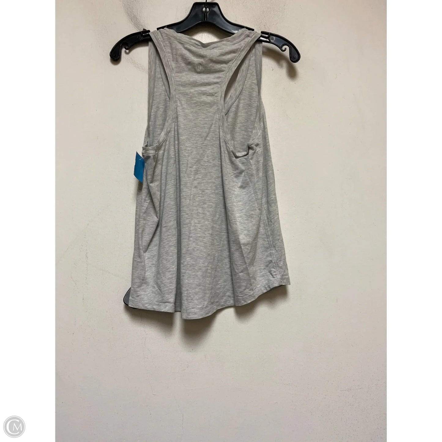 Athletic Tank Top By Lululemon In Grey, Size: 8
