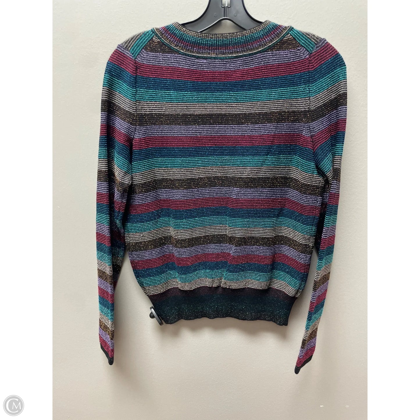 Top Long Sleeve By Anthropologie In Multi-colored, Size: Xs