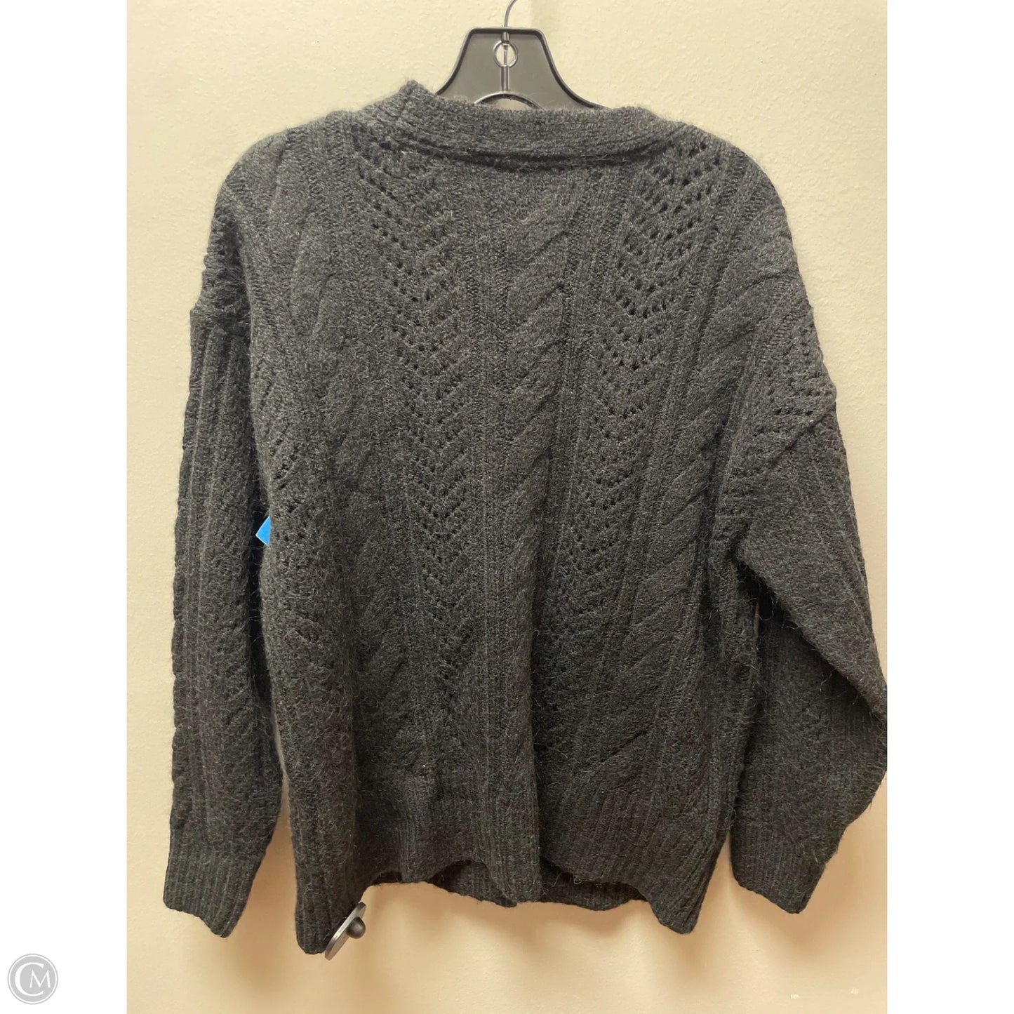 Sweater Cardigan By Anthropologie In Black, Size: S
