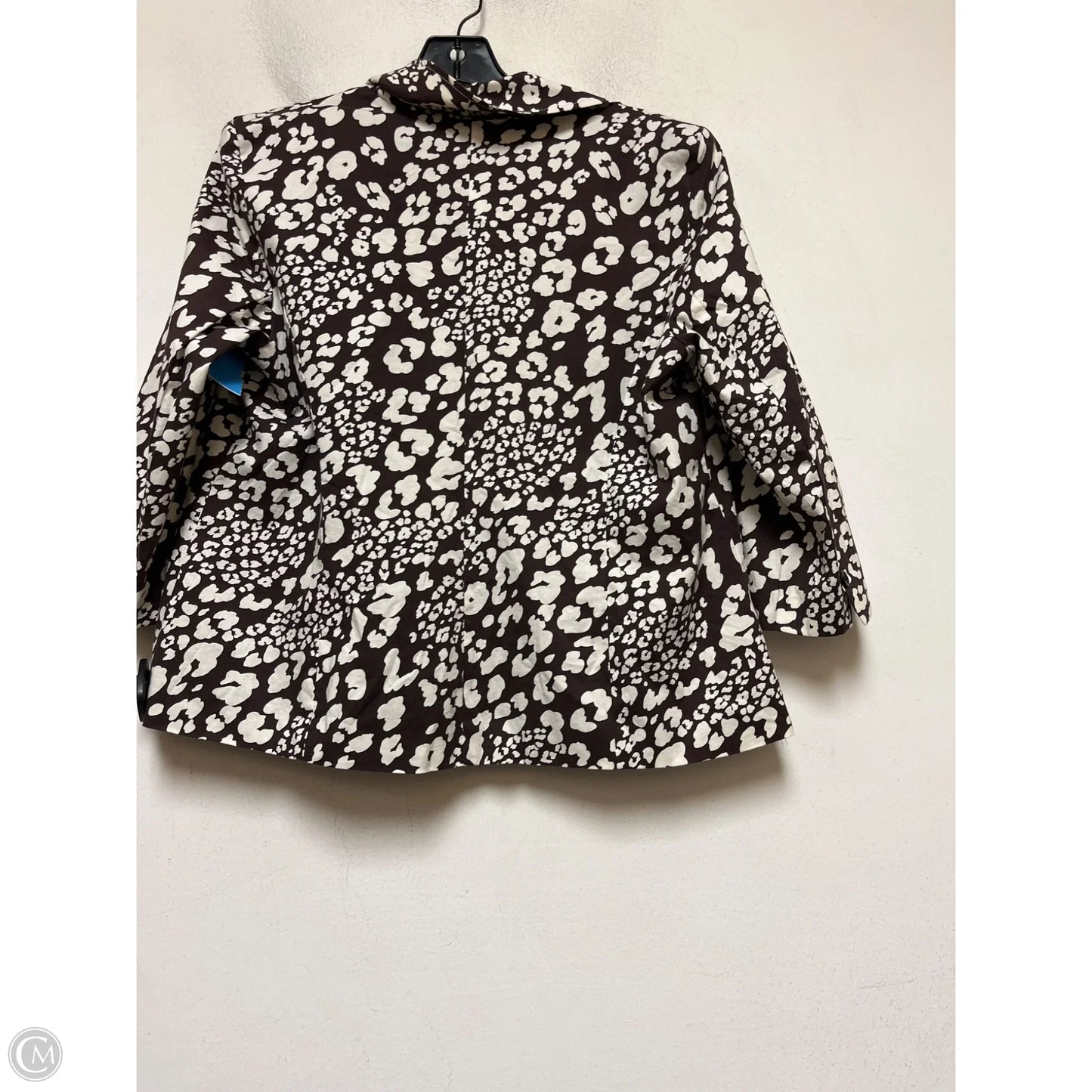 Blazer By Notations In Brown & White, Size: Xlp