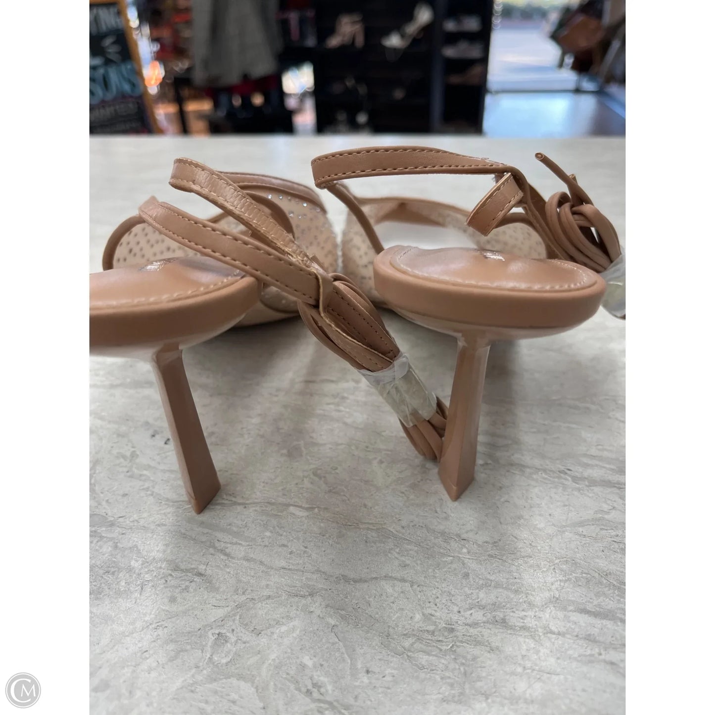 Shoes Heels Kitten By Madden Girl In Brown, Size: 11