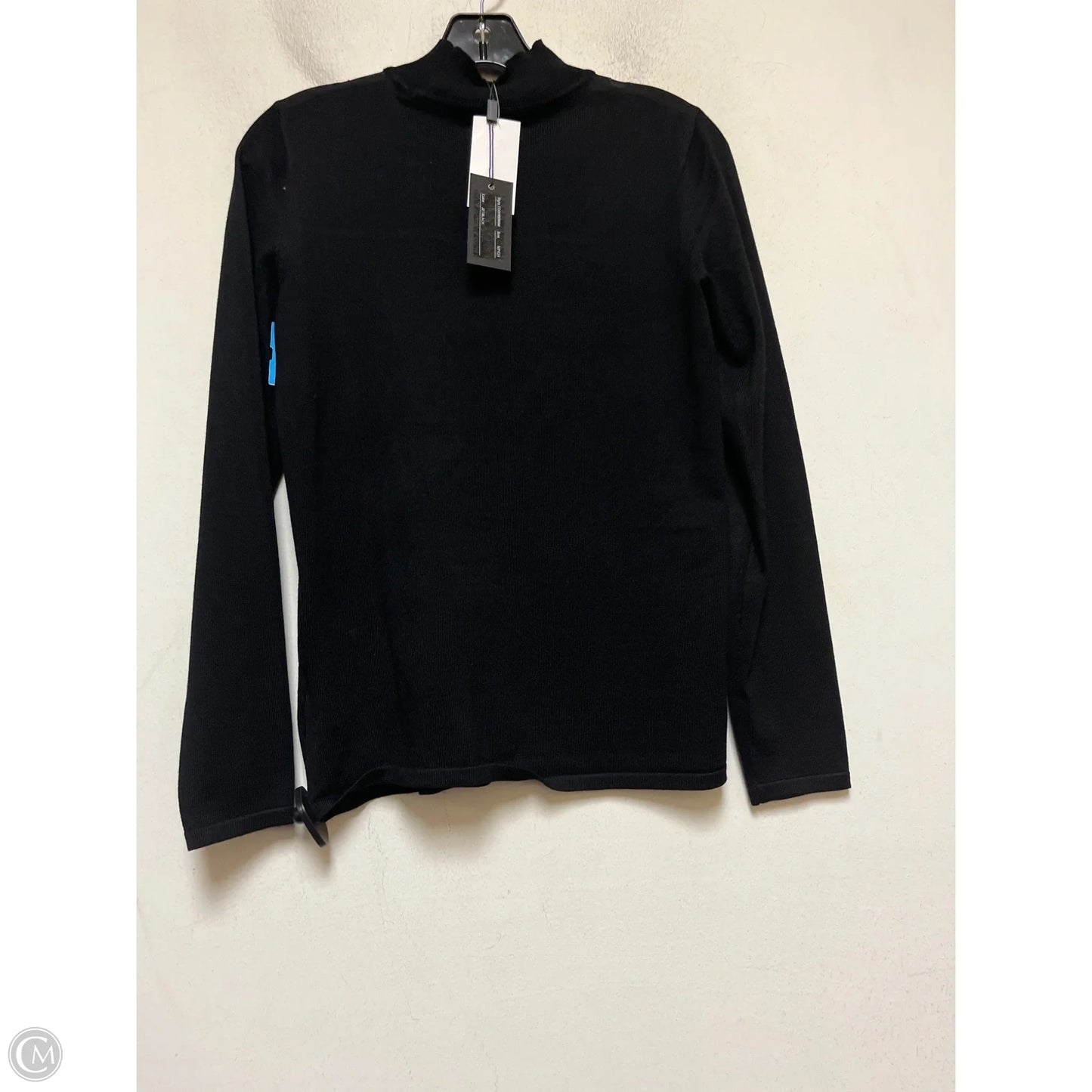 Top Long Sleeve By Cable And Gauge In Black, Size: S