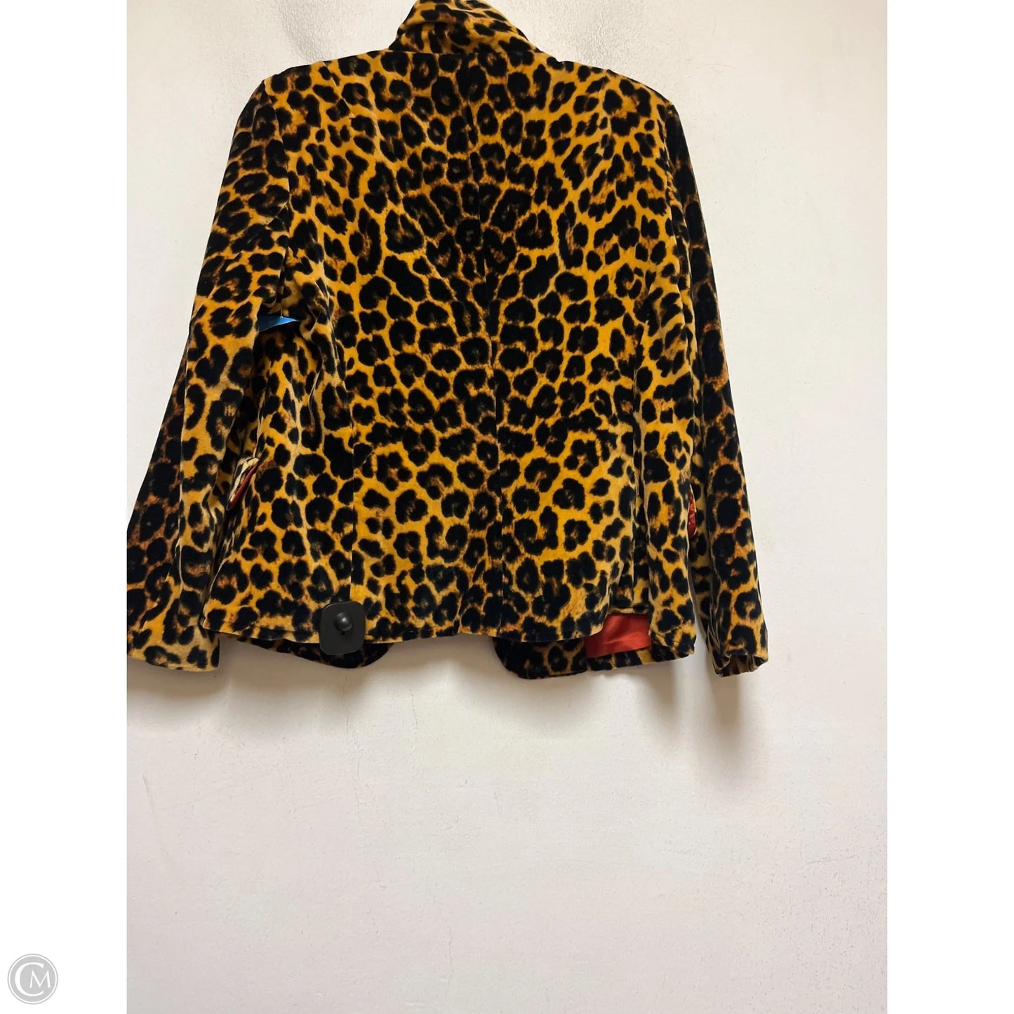 Blazer By Lucky Brand In Animal Print, Size: M