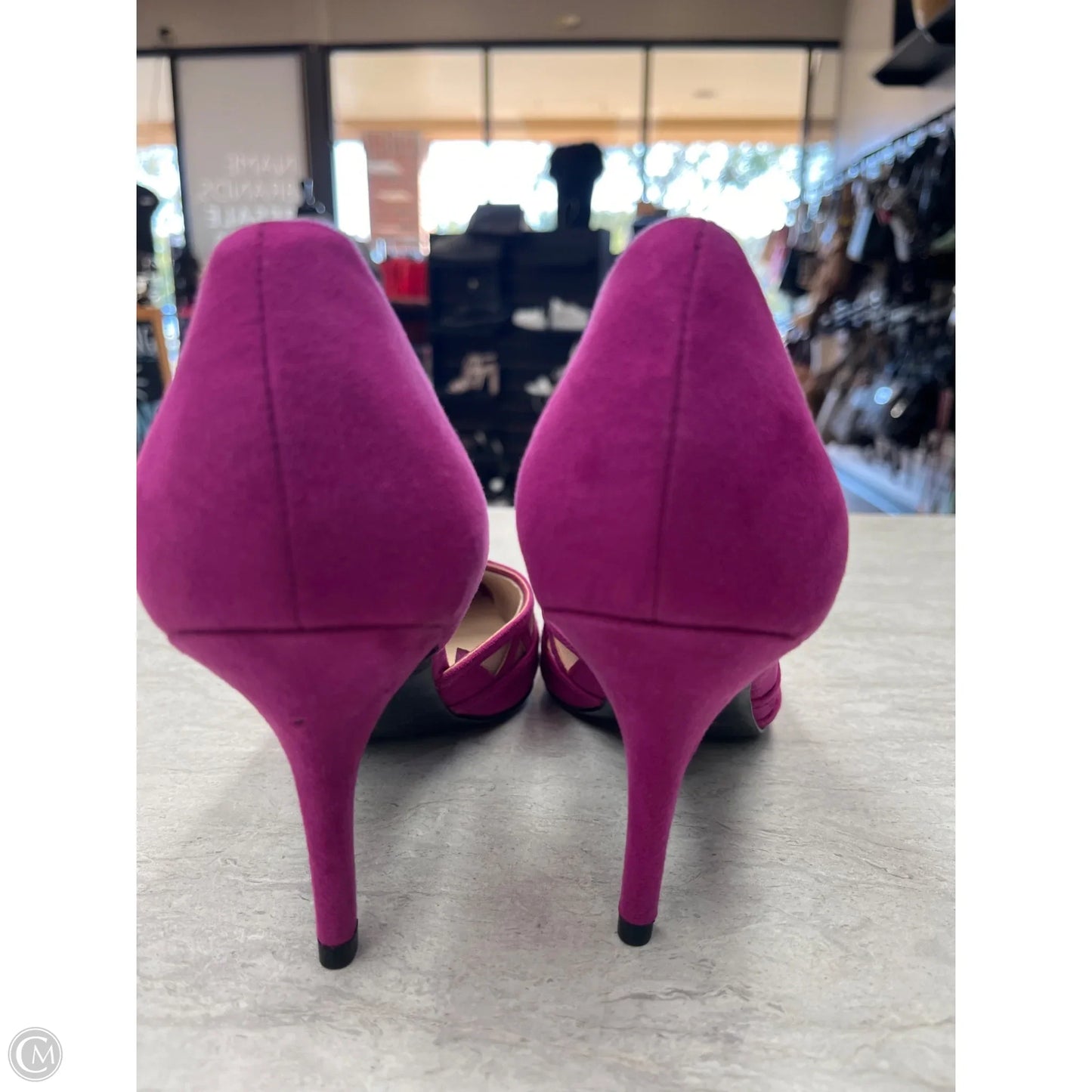 Shoes Heels Stiletto By Marc Fisher In Pink, Size: 7.5