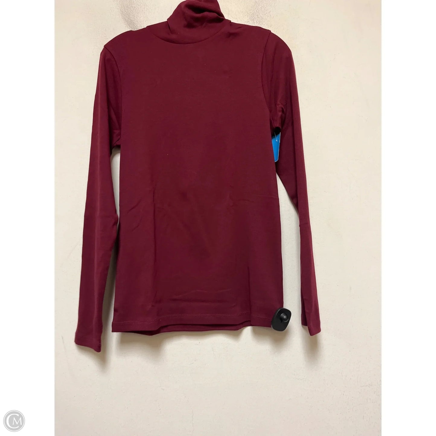 Top Long Sleeve Basic By J. Crew In Red, Size: L