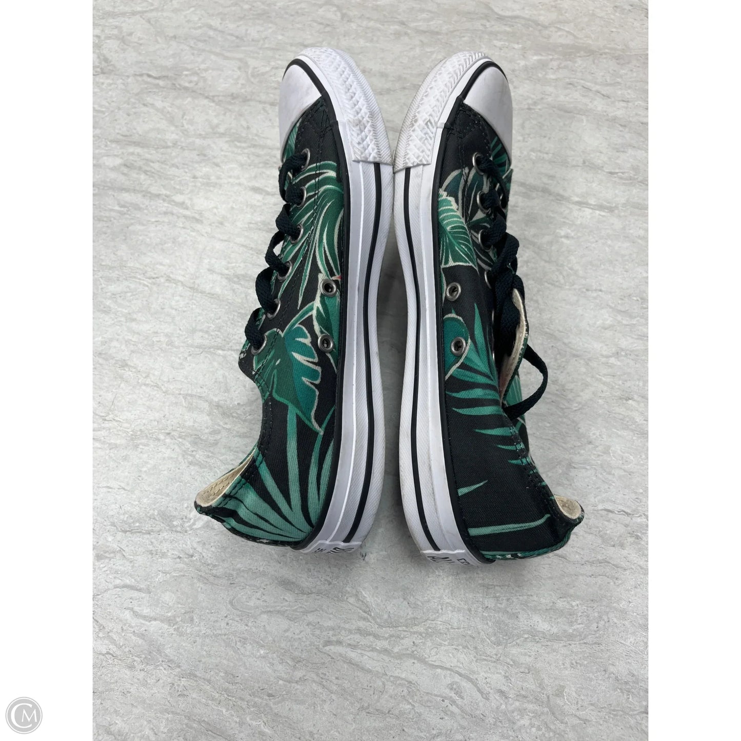 Shoes Sneakers By Converse In Tropical Print, Size: 8.5