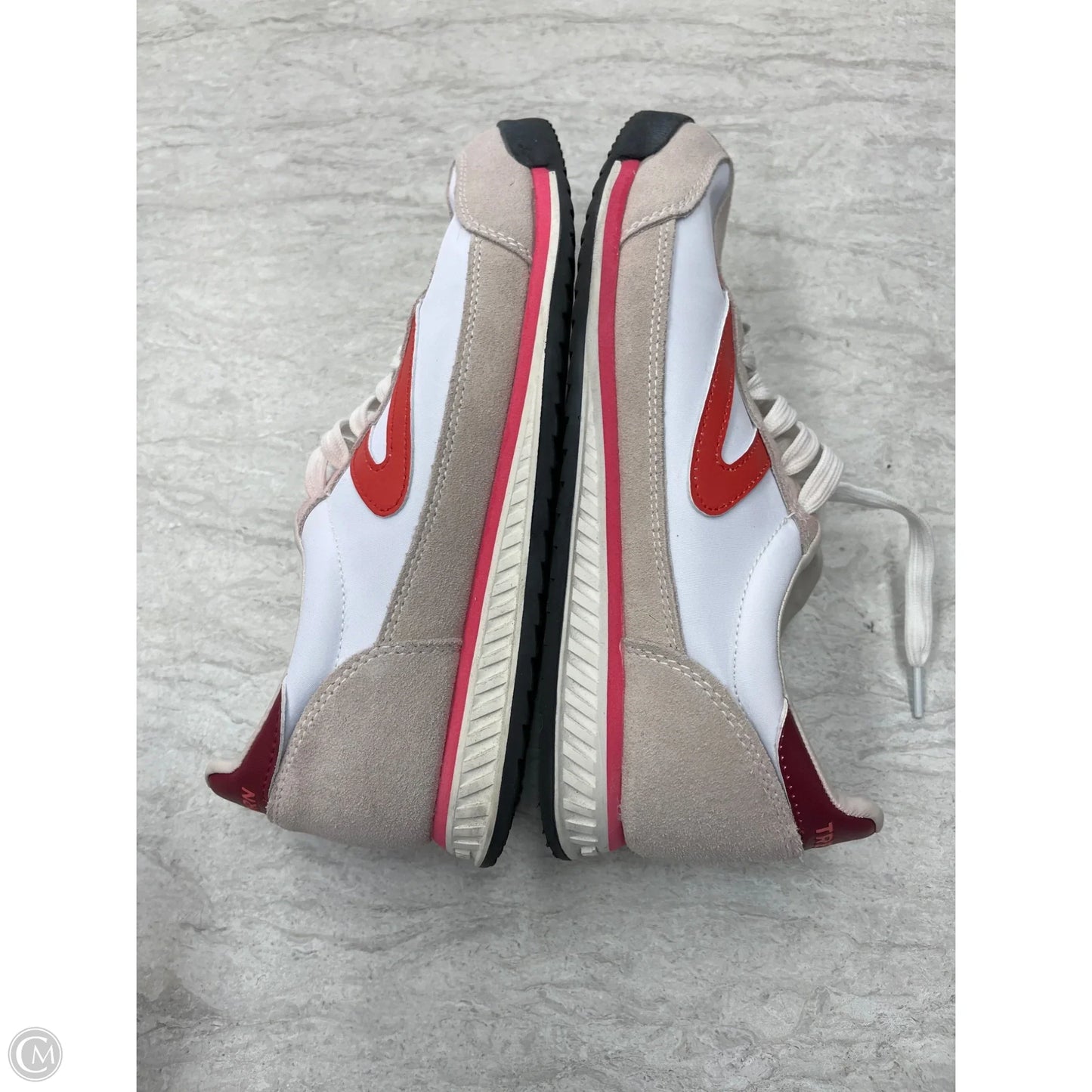 Shoes Sneakers By Tretorn In Orange & White, Size: 7.5