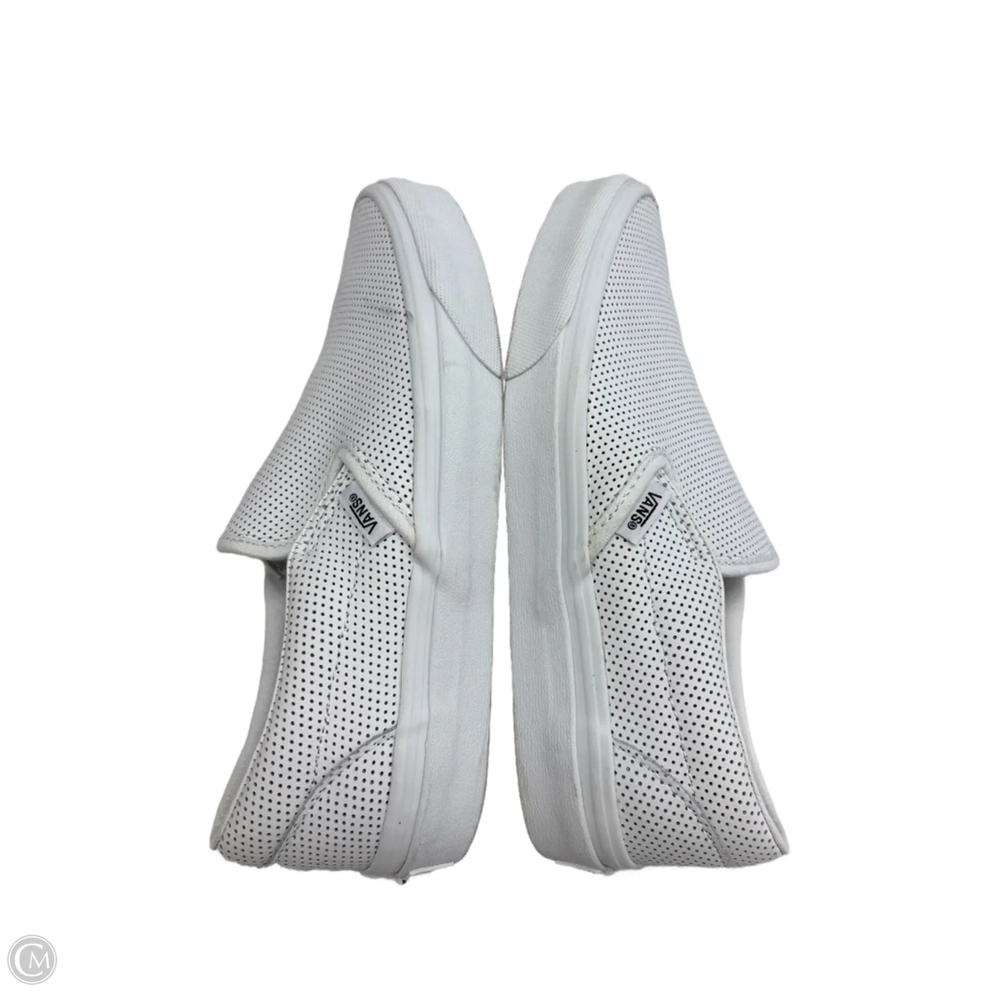 Shoes Sneakers By Vans In White, Size: 6